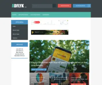 Adflyk.com(News) Screenshot