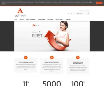 Adfresh.pl(Katowice Kraków) Screenshot