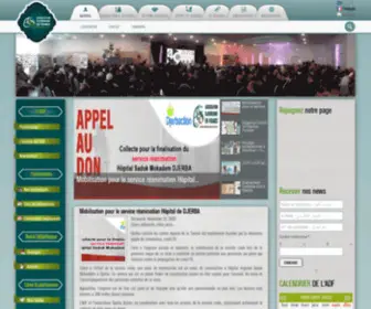 ADF.site(Association Djerbienne en france) Screenshot