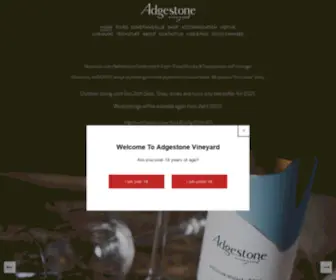 Adgestonevineyard.co.uk(Adgestone Vineyard) Screenshot