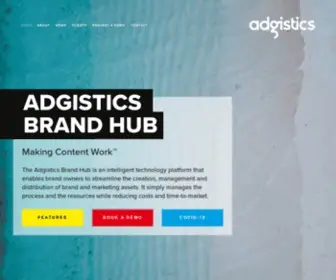 Adgistics.com(Adgisitcs) Screenshot