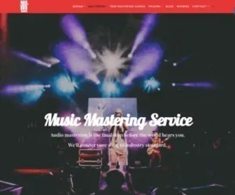 Adgmastering.com(ADG Music Mastering Service) Screenshot