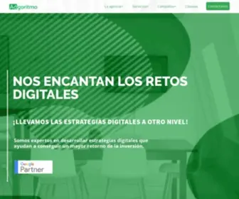 Adgoritmo.com(Agencia de Marketing Digital) Screenshot