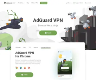 Adguard-VPN.net(Adguard vpn for your privacy and security) Screenshot