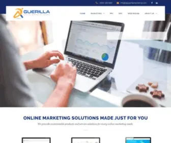 Adguerillamarketing.com(Online Marketing Solutions Agency) Screenshot