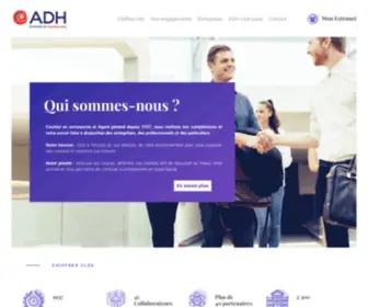 ADH-Assurances.fr(ADH) Screenshot