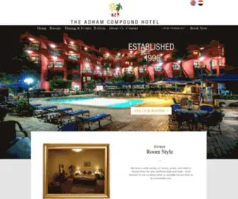 Adhamcompoundhotel.com(Adham compound hotel) Screenshot