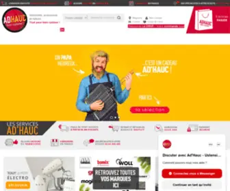 Adhauc.com(Robot ménager) Screenshot