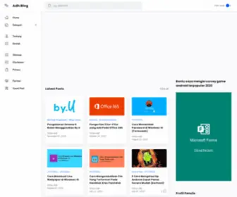 Adhblog.com(Adh Blog) Screenshot