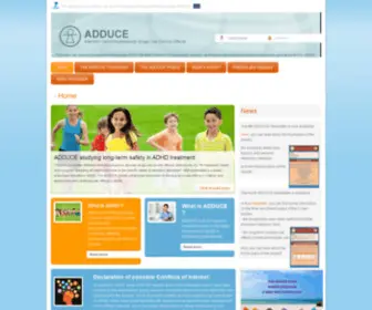 ADHD-Adduce.org(ADHD Adduce) Screenshot