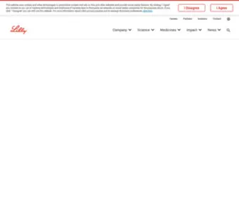 ADHD.com(Eli Lilly and Company) Screenshot