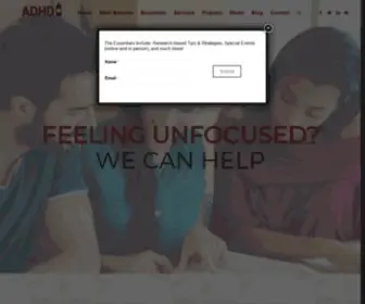 Adhdessentials.com(Brendan Mahan) Screenshot