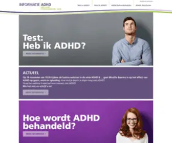 Adhdgidsvolwassenen.nl(Info portal) Screenshot