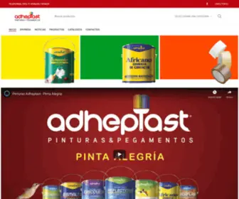 Adheplast.com(Pinturas y Pegamentos) Screenshot
