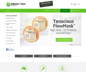 Adhesivetapes.com.au(Buy Superior Adhesive Tape Products and Packaging Supplies Online) Screenshot