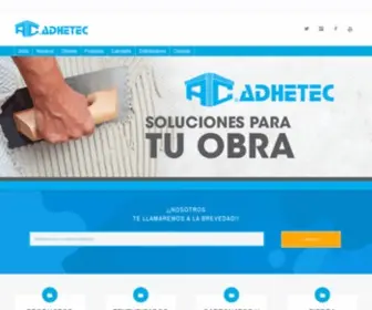 Adhetec.mx(Adhetec) Screenshot