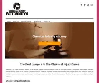 Adhikchemicals.com(CHEMICAL INJURY ATTORNEYS) Screenshot