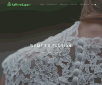 Adhiraexport.com(Adhiraexport) Screenshot