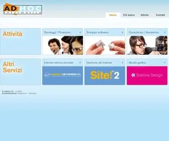 Adhoc.ch(ADHOC INFORMATICA) Screenshot