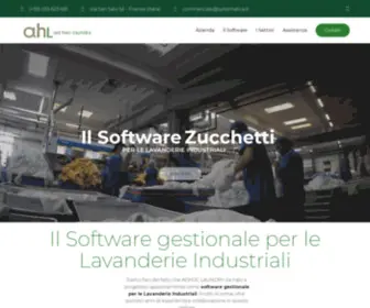 Adhoclaundry.it(Software gestionale per le Lavanderie Industriali) Screenshot