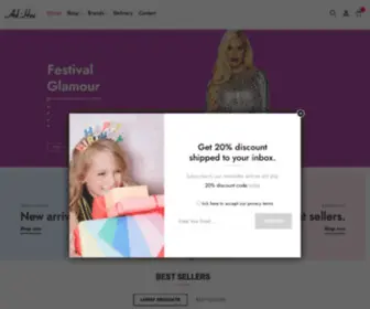 Adhoclondon.co.uk(Festival Clothing) Screenshot