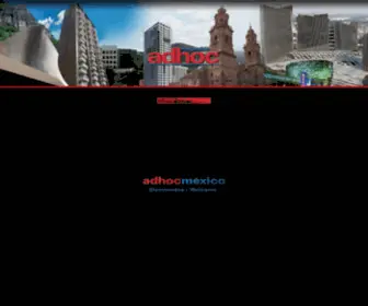 Adhocmexico.com(Adhoc México) Screenshot