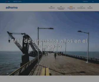 Adhorna.es(Home) Screenshot