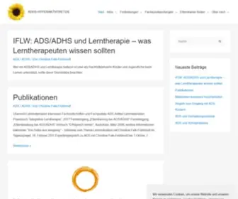 ADHS-Hyperaktivitaet.de(ADHS Hyperaktivitaet) Screenshot