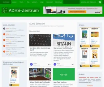 ADHS-Zentrum.de(Adhs) Screenshot