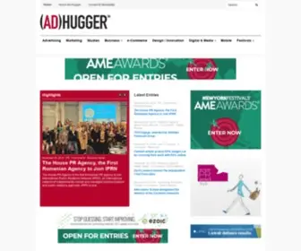 Adhugger.net(Embracing advertising) Screenshot