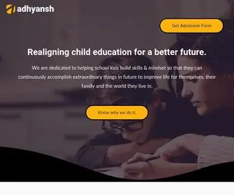 Adhyansh.com(Home) Screenshot