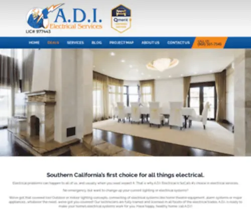 Adi-Electric.com(Adi Electric) Screenshot