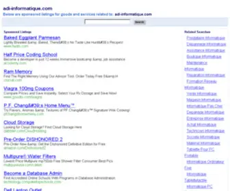 Adi-Informatique.com(Adi Informatique) Screenshot