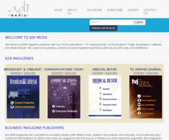 Adi-Media.com(Reliable business information) Screenshot