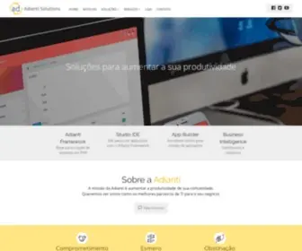 Adianti.com.br(Adianti Solutions) Screenshot