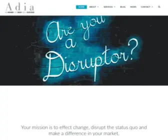 Adiapr.co.uk(Adia PR) Screenshot