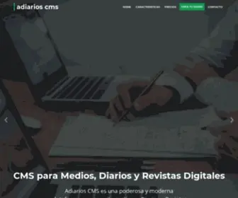 Adiarios.com(CMS para Diarios Digitales) Screenshot