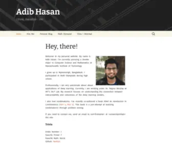 Adib-Hasan.net(Adib Hasan) Screenshot