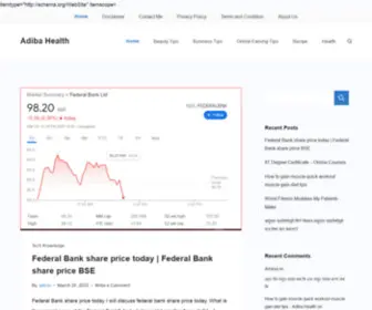 Adibahealth.com(Adiba Health) Screenshot