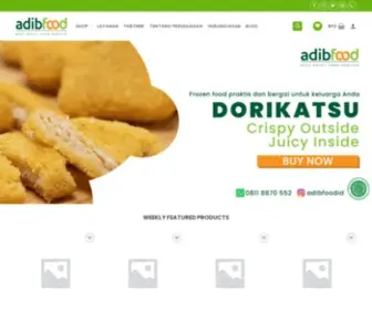 Adibfood.com(Jual Frozen Food Lengkap Berkualitas Dengan Harga Terjangkau) Screenshot