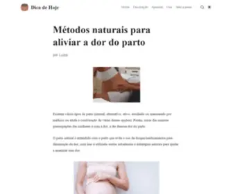 Adicadehoje.com.br(A Dica de Hoje) Screenshot