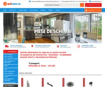 Adicom.ro(Magazin Online Piese De Schimb Electrocasnice) Screenshot