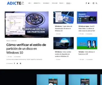 Adictec.com(➨ Adictec es tu fuente para los mejores artículos y trucos de tecnología: Windows) Screenshot