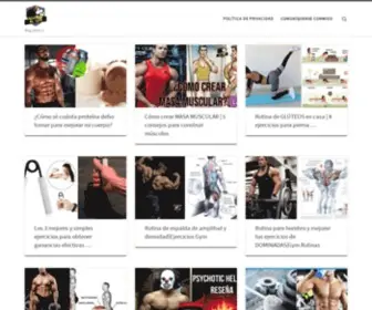 Adictosalgym.com(Adictos al Gym) Screenshot