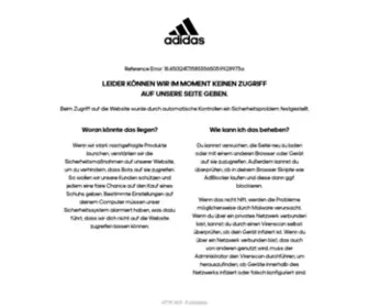 Adidas.ch(Sportshop für adidas schuhe und sportbekleidung) Screenshot