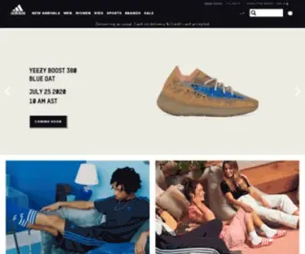 Adidas.com.qa(Adidas online shop) Screenshot