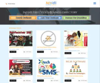 Adidli.com(Video business directory) Screenshot