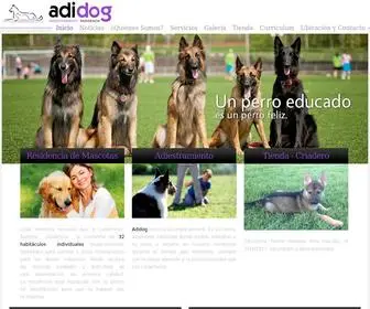 Adidog.com(Jaén) Screenshot