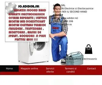 Adidor.ro(Magazin de electrocasnice second hand in Galati) Screenshot