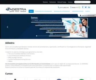 Adiestra.pe(Inicio) Screenshot